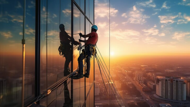 Wie Glasreinigung Ihr Büro gepflegt und professionell wirken lässt